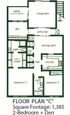 2+Den floorplan